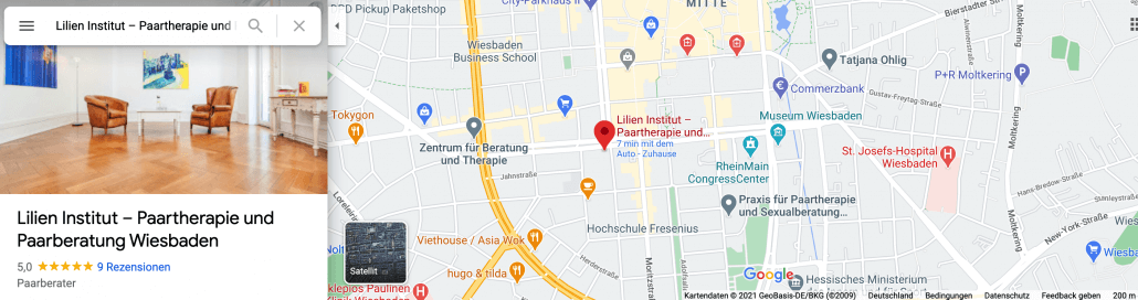 Lilien Institut – Paartherapie, -beratung und Konﬂiktprävention Systemisch. Integrativ. Bedürfnisorientiert. Wiesbaden